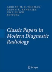 book Classic Papers in Modern Diagnostic Radiology