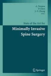 book State of the Art for Minimally Invasive Spine Surgery