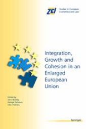 book Integration, Growth and Cohesion in an Enlarged European Union