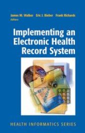 book Implementing an Electronic Health Record System