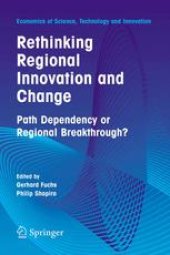 book Rethinking Regional Innovation and Change: Path Dependency or Regional Breakthrough?