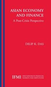 book Asian Economy and Finance: A Post-Crisis Perspective