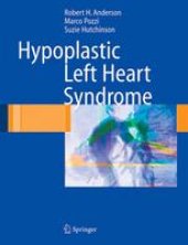 book Hypoplastic Left Heart Syndrome