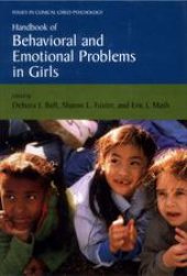 book Handbook of Behavioral and Emotional Problems in Girls