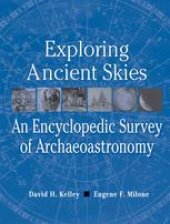 book Exploring Ancient Skies: An Encyclopedic Survey of Archaeoastronomy