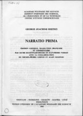 book Georgii Joachimi Rhetici Narratio prima