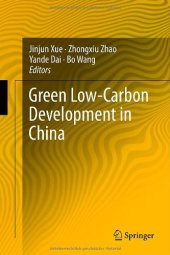 book Green Low-Carbon Development in China