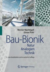 book Bau-Bionik: Natur - Analogien - Technik