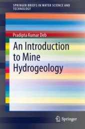 book An Introduction to Mine Hydrogeology