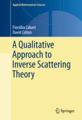 book A Qualitative Approach to Inverse Scattering Theory