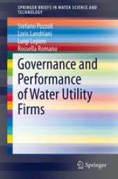 book Governance and Performance of Water Utility Firms