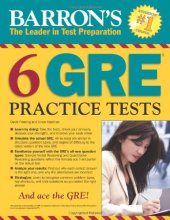 book Barron's 6 GRE Practice Tests