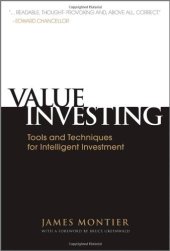 book Value Investing: Tools and Techniques for Intelligent Investment