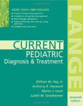 book Current Pediatric Diagnosis & Treatment