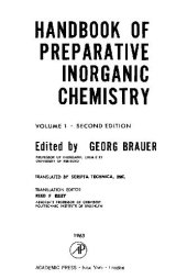 book Handbook of preparative inorganic chemistry