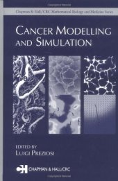 book Cancer Modelling and Simulation