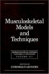 book Musculoskeletal Models and Techniques