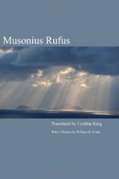 book Musonius Rufus: Lectures and Sayings