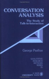 book Conversation Analysis: The Study of Talk-in-Interaction