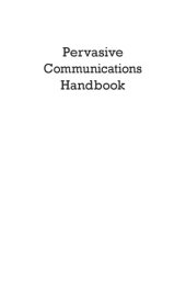 book Pervasive communications handbook