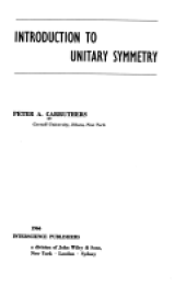 book Introduction to Unitary Symmetry