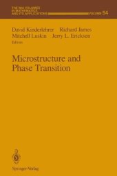 book Microstructure and Phase Transition