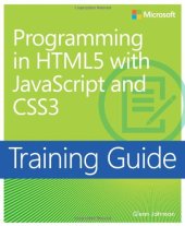 book Training Guide: Programming in HTML5 with JavaScript and CSS3