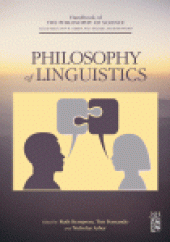 book Philosophy of Linguistics