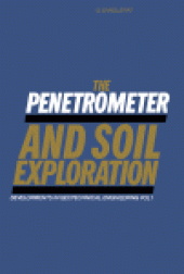 book The Penetrometer and Soil Exploration: Interpretation of penetration diagrams – theory and practice