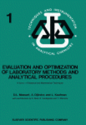 book Evaluation and Optimization of Laboratory Methods and Analytical Procedures