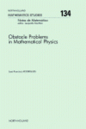 book Obstacle Problems in Mathematical Physics