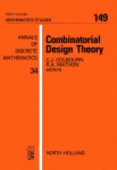 book Combinatorial Design Theory