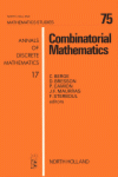 book Combinatorial Mathematics, Proceedings of the International Colloquium on Graph Theory and Combinatorics