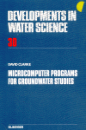 book Microcomputer Programs for Groundwater Studies