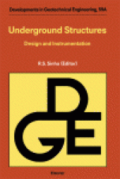book Underground Structures: Design and Instrumentation