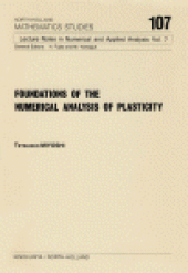 book Foundations of the Numerical Analysis of Plasticity