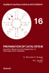 book Preparation of Catalysts IIIScientific Bases for the Preparation of Heterogeneous Catalysts