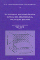 book Robustness of analytical chemical methods and pharmaceutical technological products