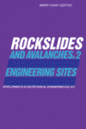 book Rockslides and Avalanches, 2Engineering Sites