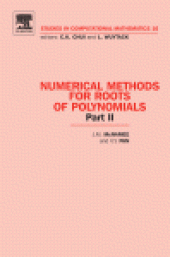 book Numerical Methods for Roots of Polynomials - Part II