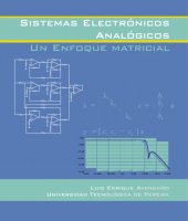 book Sistemas Electrónicos Analógicos: Un Enfoque Matricial