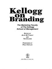 book Kellogg on Branding: The Marketing Faculty of The Kellogg School of Management