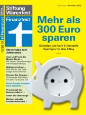 book Finanztest 12 2013