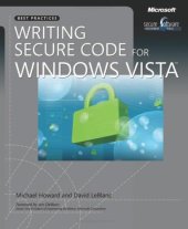 book Writing Secure Code for Windows Vista®