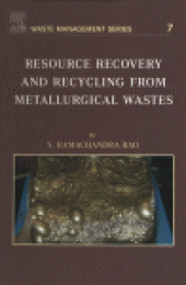 book Resource Recovery and Recycling from Metallurgical Wastes