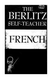 book The Berlitz Self Teacher: French