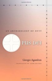 book Opus Dei: An Archaeology of Duty