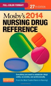 book Mosby's 2014 Nursing Drug Reference, 27e