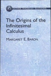 book The Origins of the Infinitesimal Calculus