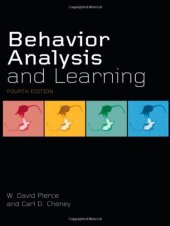 book Behavior Analysis and Learning: Fourth Edition